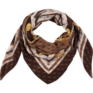 Guess Dámska šatka AW8685 POL03 Brown Multi vyobraziť