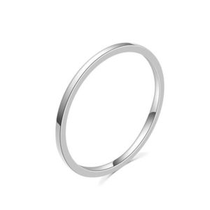 MOISS Minimalistický strieborný prsteň R0002020 48 mm vyobraziť