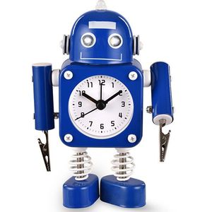 WeTime Dětské hodiny Robot - modré - SLEVA vyobraziť