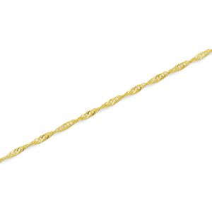 Beneto Exclusive Elegantný náramok zo žltého zlata Lambáda AUB0002 18 cm vyobraziť