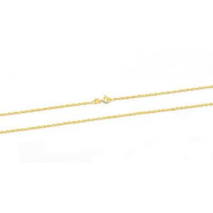 Beneto Exclusive Pôvabný zlatú retiazku Lambáda AUS0006-G 42 cm vyobraziť