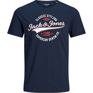 Jack&Jones Pánske tričko JJELOGO Regular Fit 12189734 Navy Blazer S vyobraziť