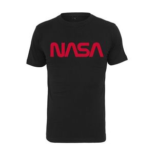 Mister Tee NASA Worm Tee black/red - S vyobraziť