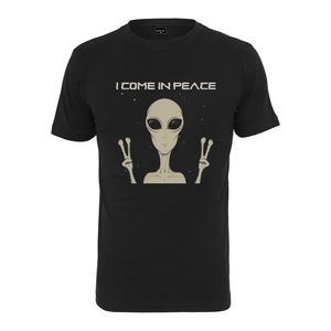 Mister Tee I Come In Peace Tee black - S vyobraziť