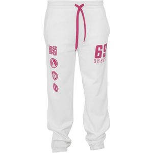 Urban Classics Dance Jogging Pant wht/pink - S vyobraziť