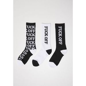 Mister Tee Fuck OFF Allover 3 - Pack black/white - 43-46 vyobraziť