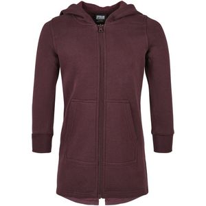 Urban Classics Girls Sweat Parka redwine - 110/116 vyobraziť