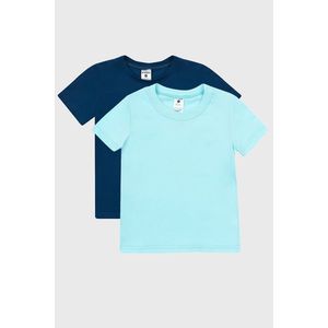 2 PACK modrých chlapčenských tričiek vyobraziť