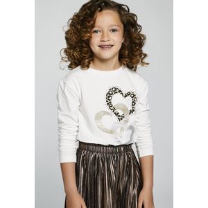 Dievčenské tričko s dlhým rukávom Mayoral Hearts vyobraziť