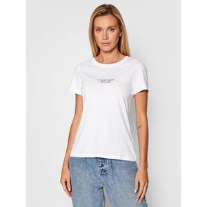 Calvin Klein 2-dielna súprava tričiek 2 Pack K20K203294 Biela Slim Fit vyobraziť