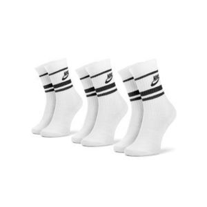 Nike Súprava 3 párov vysokých ponožiek unisex CQ0301 103 Biela vyobraziť