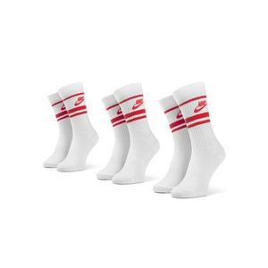 Nike Súprava 3 párov vysokých ponožiek unisex CQ0301 102 Biela vyobraziť
