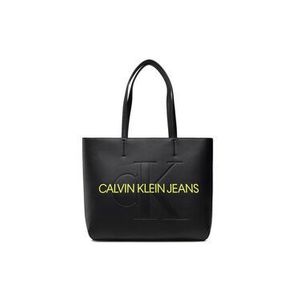 Calvin Klein Jeans Kabelka Sculpted Shopper 29 Mono K60K608374 Čierna vyobraziť