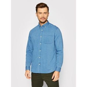 Selected Homme džínsová košeľa Rick 16077358 Modrá Regular Fit vyobraziť