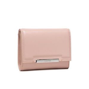 Calvin Klein Veľká dámska peňaženka Focused Trifold Md K60K608548 Ružová vyobraziť