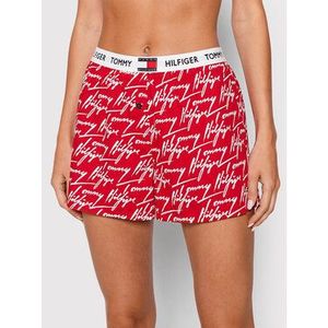 Tommy Hilfiger Pyžamové šortky Woven UW0UW02986 Červená Regular Fit vyobraziť
