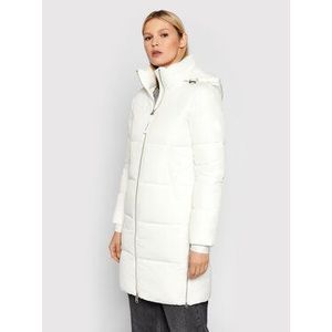 Calvin Klein Zimný kabát Elastic Logo Sorona K20K203050 Biela Regular Fit vyobraziť