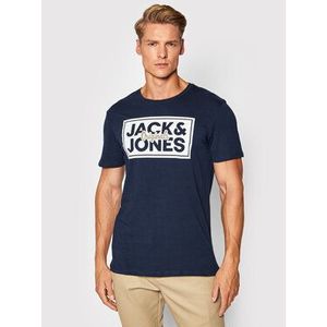 Jack&Jones Tričko Tapes 12196583 Tmavomodrá Standard Fit vyobraziť