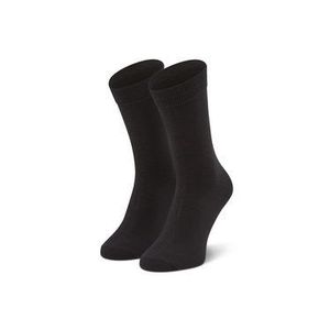 Jack&Jones Vysoké pánske ponožky Jjjens Sock Noos 12059471 Čierna vyobraziť