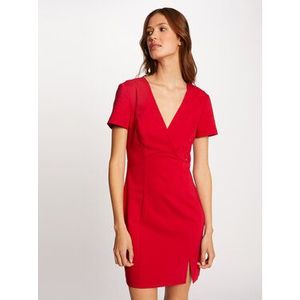 Morgan Každodenné šaty 212-RLIVIE Červená Slim Fit vyobraziť