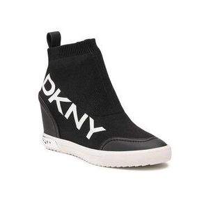 DKNY Sneakersy Catelin Wedge Snea K2149328 Čierna vyobraziť