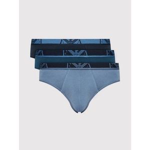 Emporio Armani Underwear Súprava 3 kusov slipov 111734 1A715 79835 Tmavomodrá vyobraziť