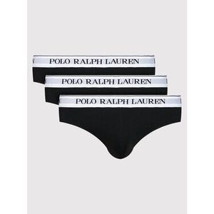 Polo Ralph Lauren Súprava 3 kusov slipov 3pk 0000208928205 Čierna vyobraziť