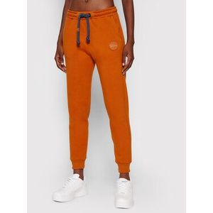 Waikane Vibe Teplákové nohavice Wildlife Oranžová Regular Fit vyobraziť