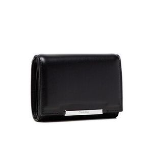 Calvin Klein Veľká dámska peňaženka Focused Trifold Md K60K608548 Čierna vyobraziť