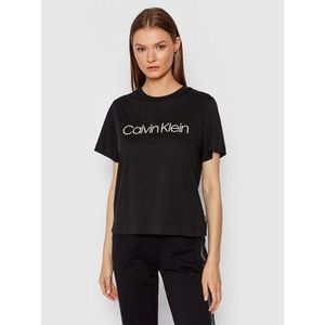 Calvin Klein Tričko Core Logo K20K203282 Čierna Regular Fit vyobraziť