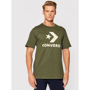 Converse Tričko Camo Fill Graphic 10023140-A03 Zelená Regular Fit vyobraziť