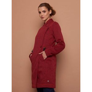 Červený dámsky ľahký kabát Tranquillo vyobraziť