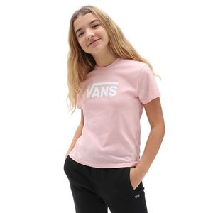 Detské bavlnené tričko Vans ružová farba vyobraziť