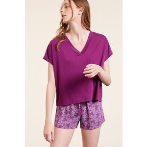 Tričko Etam SLOAN dámske, fialová farba vyobraziť