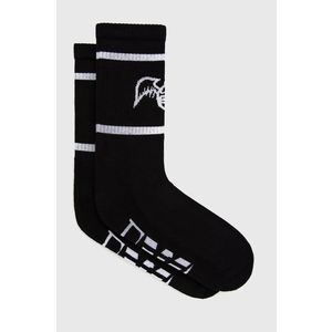 Ponožky Emporio Armani Underwear (2-pack) pánske, čierna farba vyobraziť