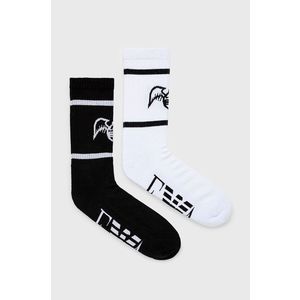 Ponožky Emporio Armani Underwear (2-pack) pánske, biela farba vyobraziť