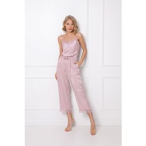 Pyžamo Aruelle Lucy dámska, ružová farba vyobraziť