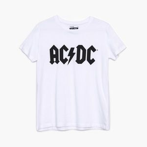 Cropp - Tričko s potlačou AC/DC - Biela vyobraziť