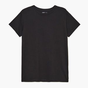 Cropp - Hladké oversize tričko - Čierna vyobraziť