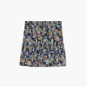 Cropp - Kvetinová sukňa - Purpurová vyobraziť
