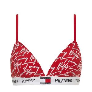 TOMMY HILFIGER - Tommy signature triangle podprsenka s jemnou výstužou a nastaviteľnými ramienkam-L vyobraziť