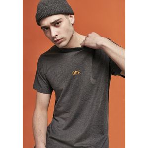 Pánske tričko MR.TEE OFF EMB Tee Farba: charcoal/ orange, Veľkosť: M vyobraziť