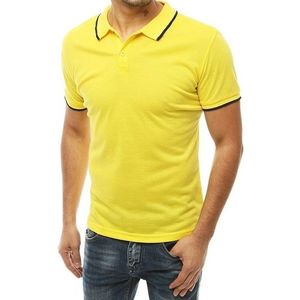 žlté pánske polo tričko vyobraziť