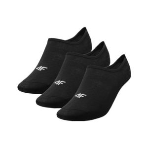 Dámske čierne ponožky 4F - 3 páry vyobraziť