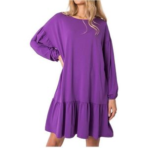 Voĺné fialové šaty Shadia vyobraziť