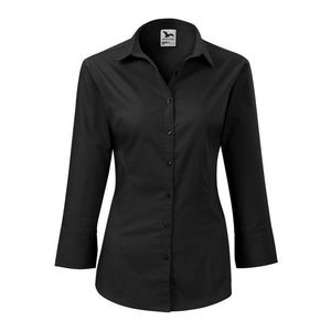 Adler (MALFINI) Dámska košeľa s trojštvrťovým rukávom Style - Černá | L vyobraziť