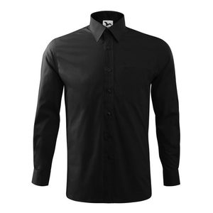 Adler (MALFINI) Pánska košeľa Style Long Sleeve - Černá | L vyobraziť