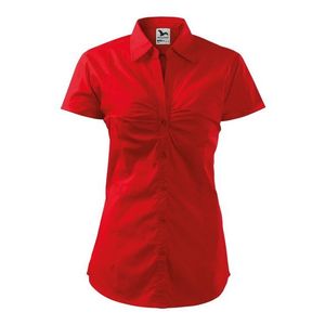 Adler (MALFINI) Dámska košeľa s krátkym rukávom Chic - Červená | L vyobraziť