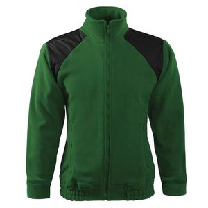 Adler (MALFINI) Fleecová mikina Jacket Hi-Q - Lahvově zelená | L vyobraziť
