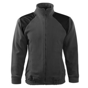 Adler (MALFINI) Fleecová mikina Jacket Hi-Q - Ocelově šedá | L vyobraziť